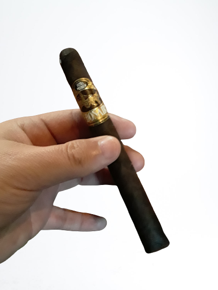 Shirtless Mike's Cigar of the Week- April 12, 2022- Debonaire Maduro Petite Lancero 