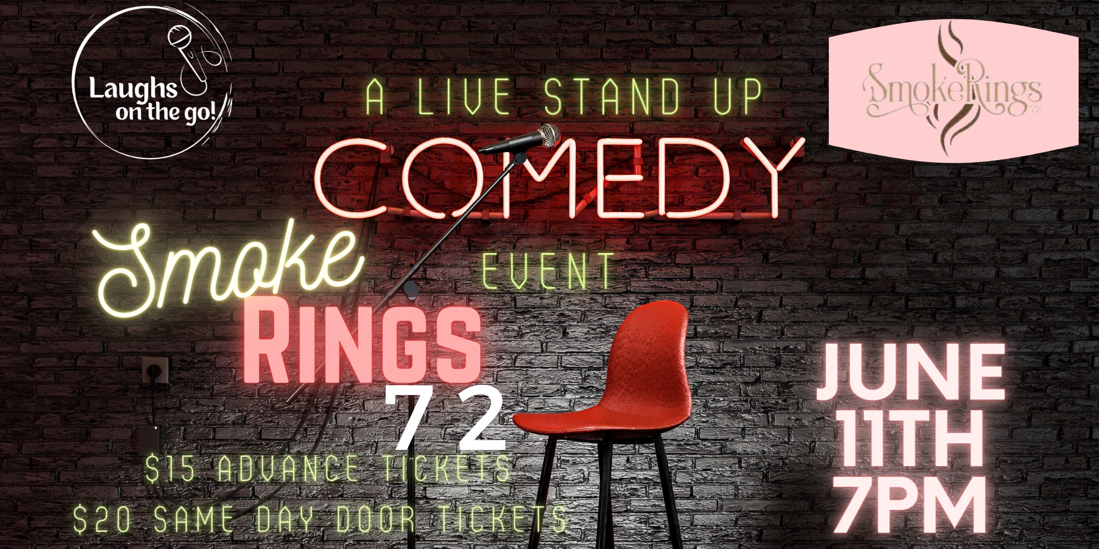 Stogies and Laughs at SmokeRings 72! A Live Stand Up Comedy Event!