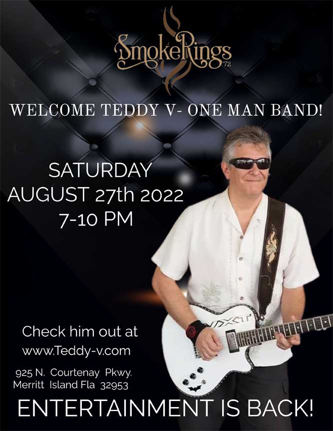 Teddy V- One Man Band!