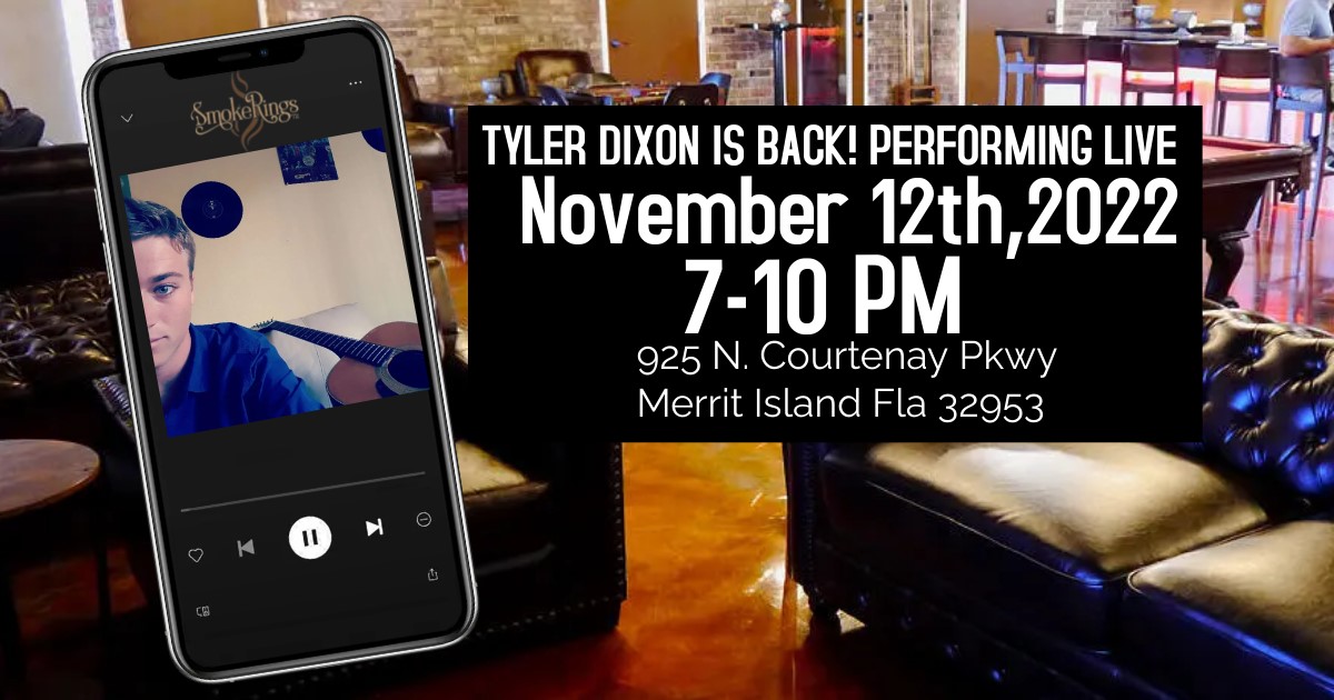 Tyler Dixon Is Back! Performing Live