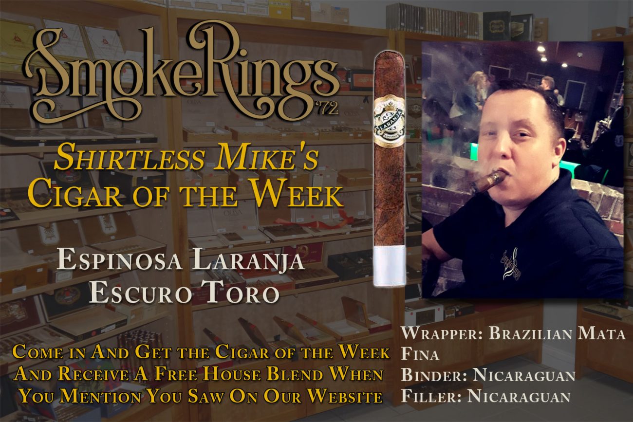 Shirtless Mike's Cigar of the Week- Aug 2, 2023