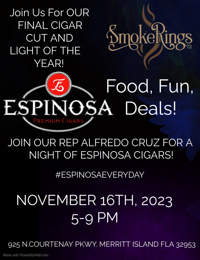 Cut and Light with Espinosa Cigars