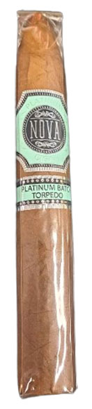 Shirtless Mike's Cigar of the Week-  May 1 2024 - Nova Cigars Platinum Batch Torpedo