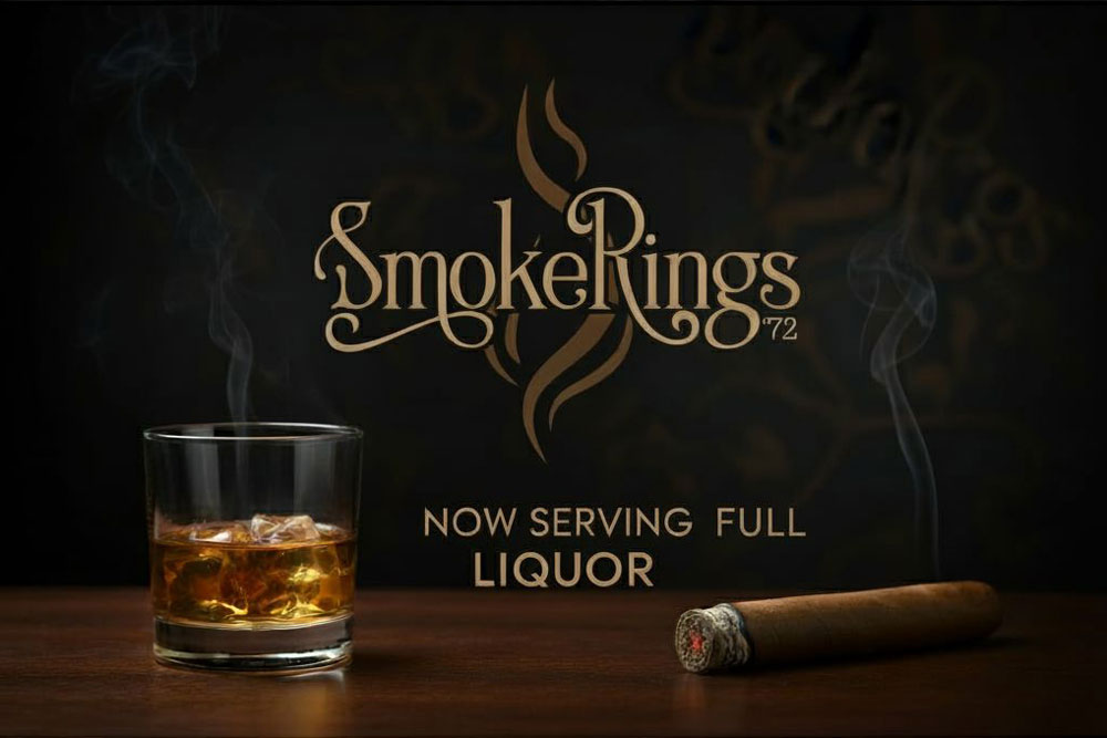 Elevate Your Smoke: Now Serving Liquor at Smoke Rings 72