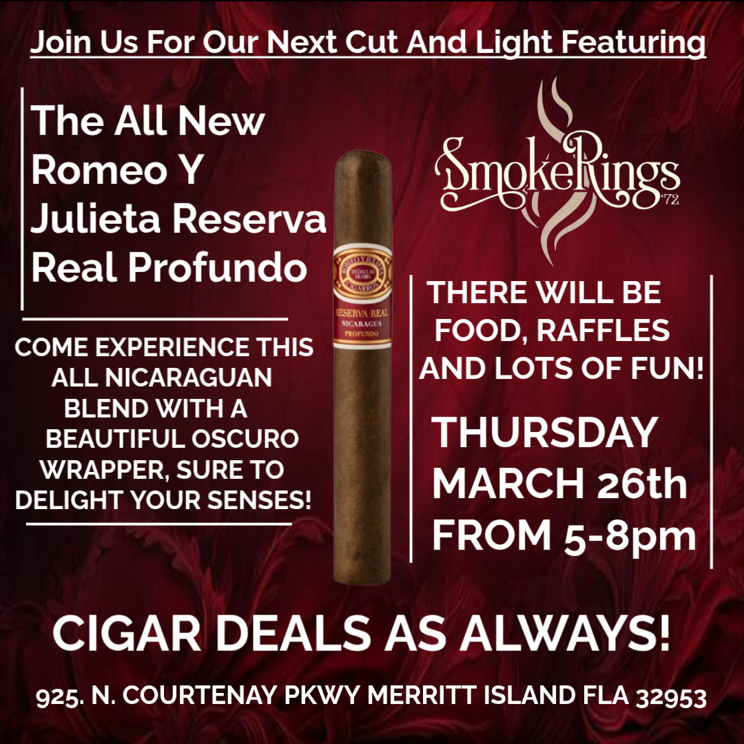 Cut & Light Featuring Reserva Real Profundo 3/26/26