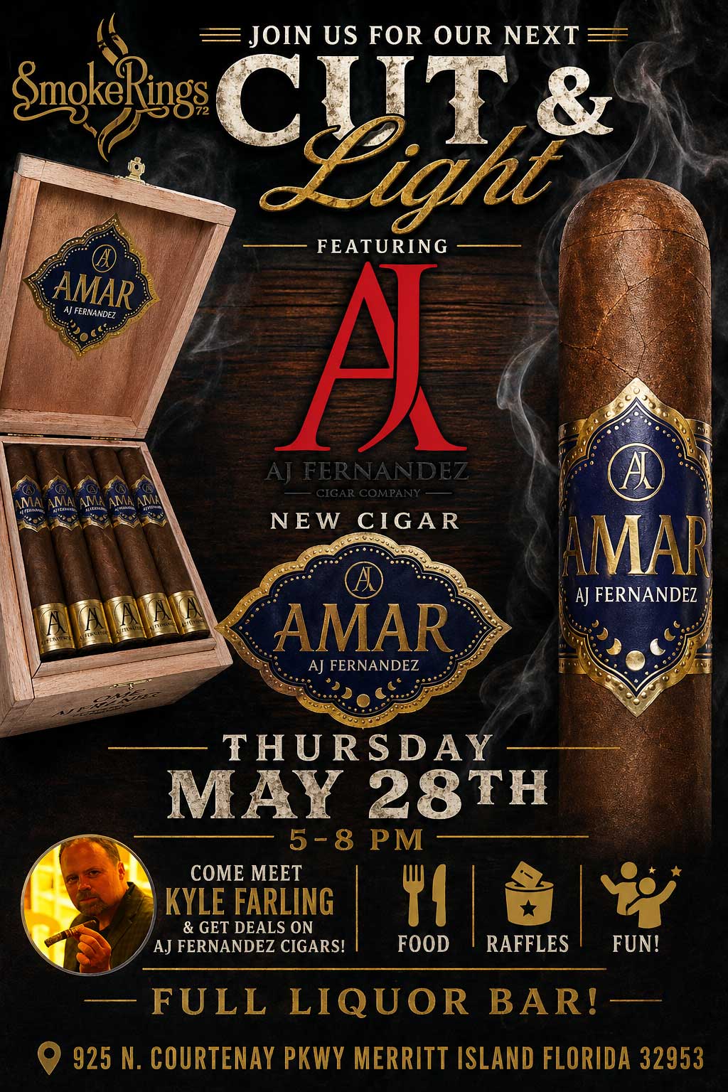 Cut & Light Featuring AJ Fernandez’s Brand New AMAR Cigar!