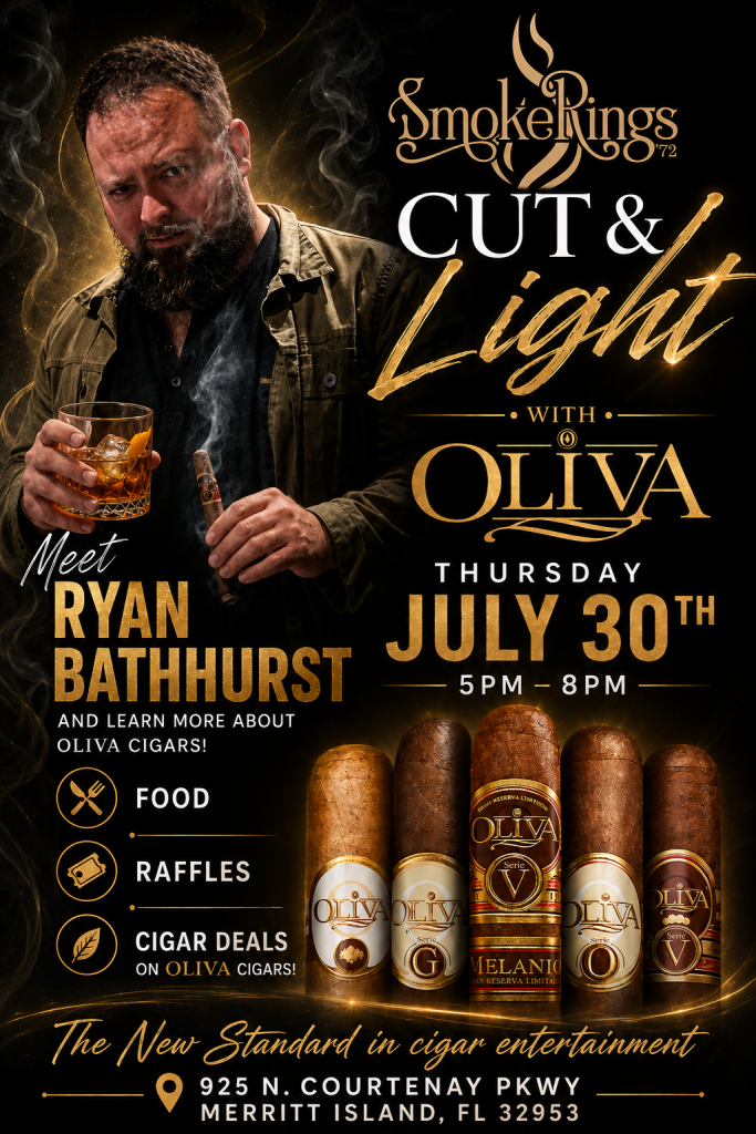 Cut & Light with Oliva Cigars Featuring Ryan Bathurst!