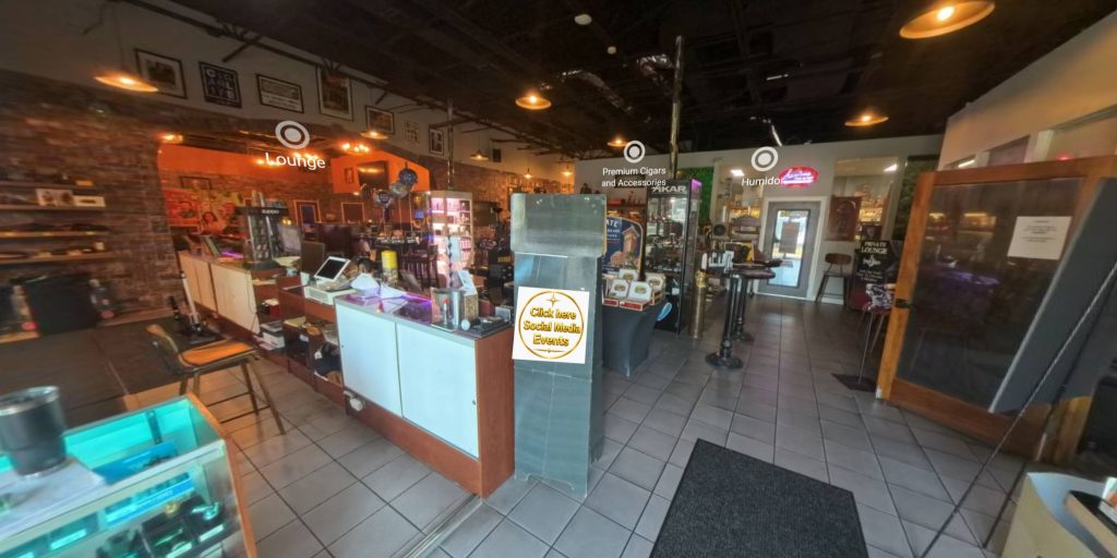 Take a Virtual Tour of Smoke Rings 72 – Brevard County's Premier Cigar Lounge