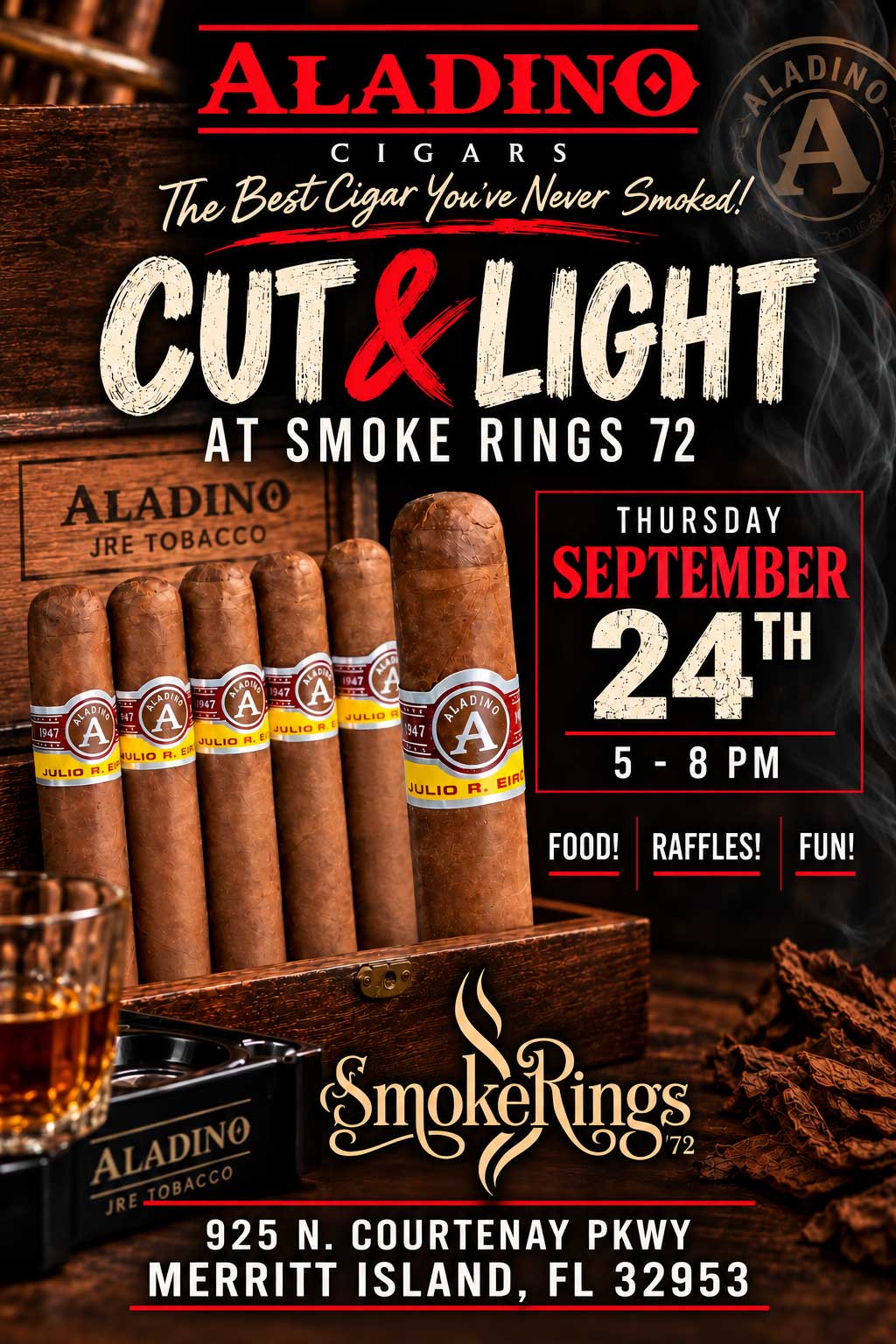 🔥 CUT & LIGHT WITH ALADINO CIGARS! 🔥