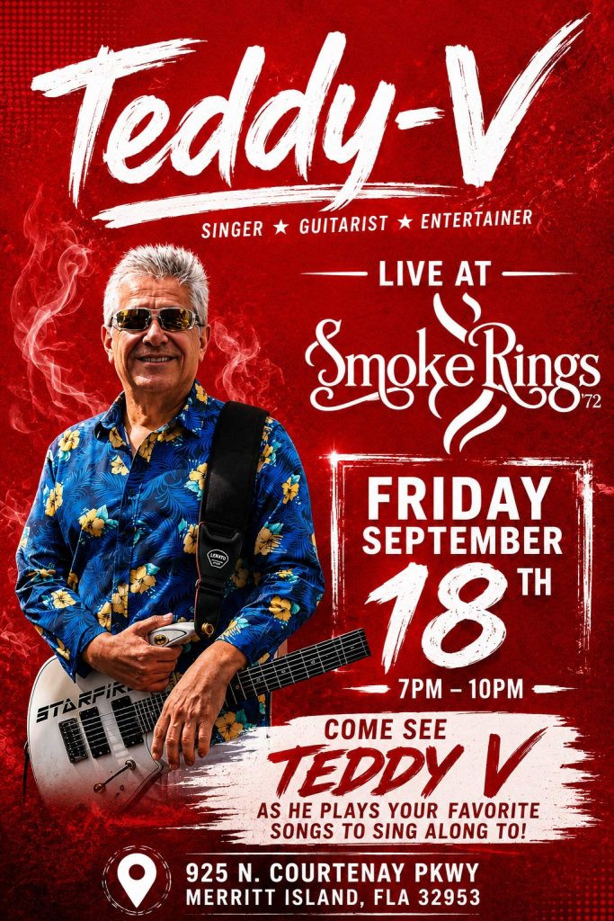 🎸 TEDDY V IS LIVE AT SMOKE RINGS 72! 🎤